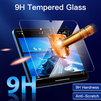 JETech Screen Protector for iPad (A16) 11th/10th Generation (2025/2022), 9H Tempered Glass Film, HD Clear, 2-Pack