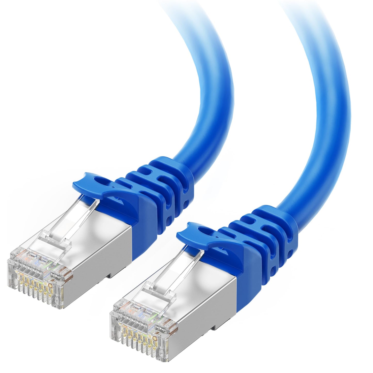 Cable Matters 10Gbps Snagless Shielded Cat 6A Ethernet Cable - 50ft, Cat 6A Cable, Cat6A Cord, Ethernet Cord, Black