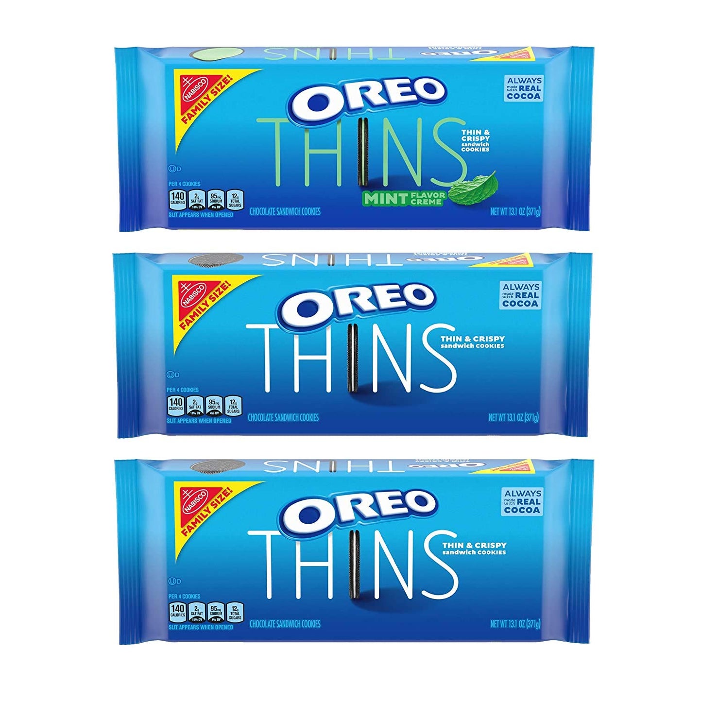 OREO Chocolate Sandwich Cookies, 20 Snack Packs (2 Cookies Per Pack)