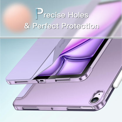 JETech Case ONLY for iPad Air 11-Inch M4/M3/M2 (2026/2025/2024), iPad Air 5/4 (2022/2020 5th/4th Generation 10.9-Inch), Slim Stand Hard Back Shell Cover with Auto Wake/Sleep (Starlight)