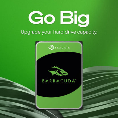 Seagate BarraCuda 8 TB Internal Hard Drive HDD – 3.5 Inch SATA 6 Gb/s, 5,400 RPM, 256 MB Cache for Computer Desktop PC (ST8000DMZ04/004)