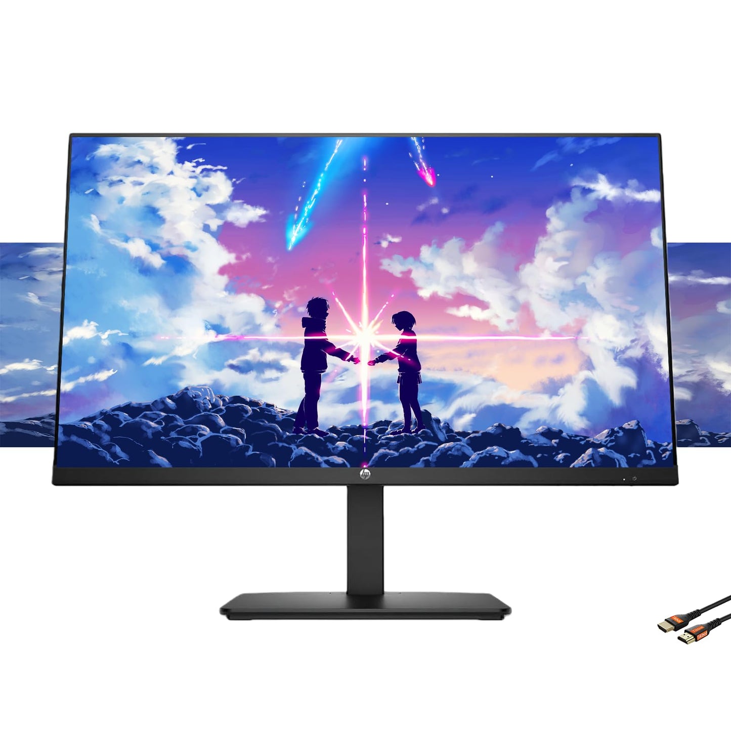 HP P24H G5 24" Class Full HD LCD Monitor - 16:9 - Black - 23.8" Viewable - in-Plane Switching (IPS) Technology - Edge LED Backlight - 1920 x 1080-16.7 Million Colors - 250 Nit - 5 ms - Speakers - HD