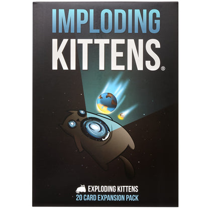 Exploding Kittens Original Edition - 2-5 Players - Ages 7+ - 15 Minutes to Play - High Stakes Card Game - Party Game, Family Game Night, Kid and Adult Card Game