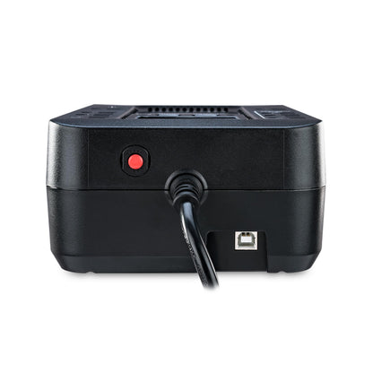 CyberPower EC850LCD Ecologic UPS Battery Backup and Surge Protector, 850VA/510W, 12 Outlets, ECO Mode, Compact, UL Certified