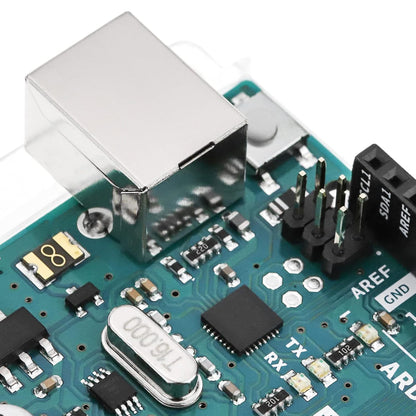 Arduino Mega 2560 REV3 [A000067] - ATmega2560, 16MHz, 54 Digital I/O, 16 Analog Inputs, 256KB Flash, USB, Compatible with Arduino IDE for Advanced Projects