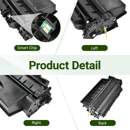 greencycle Compatible Toner Cartridge Replacement for HP 05A CE505A Work with LaserJet P2035 P2035N P2055DN P2030 P2050 P2055D P2055X 2055D Printer (Black, 1-Pack)