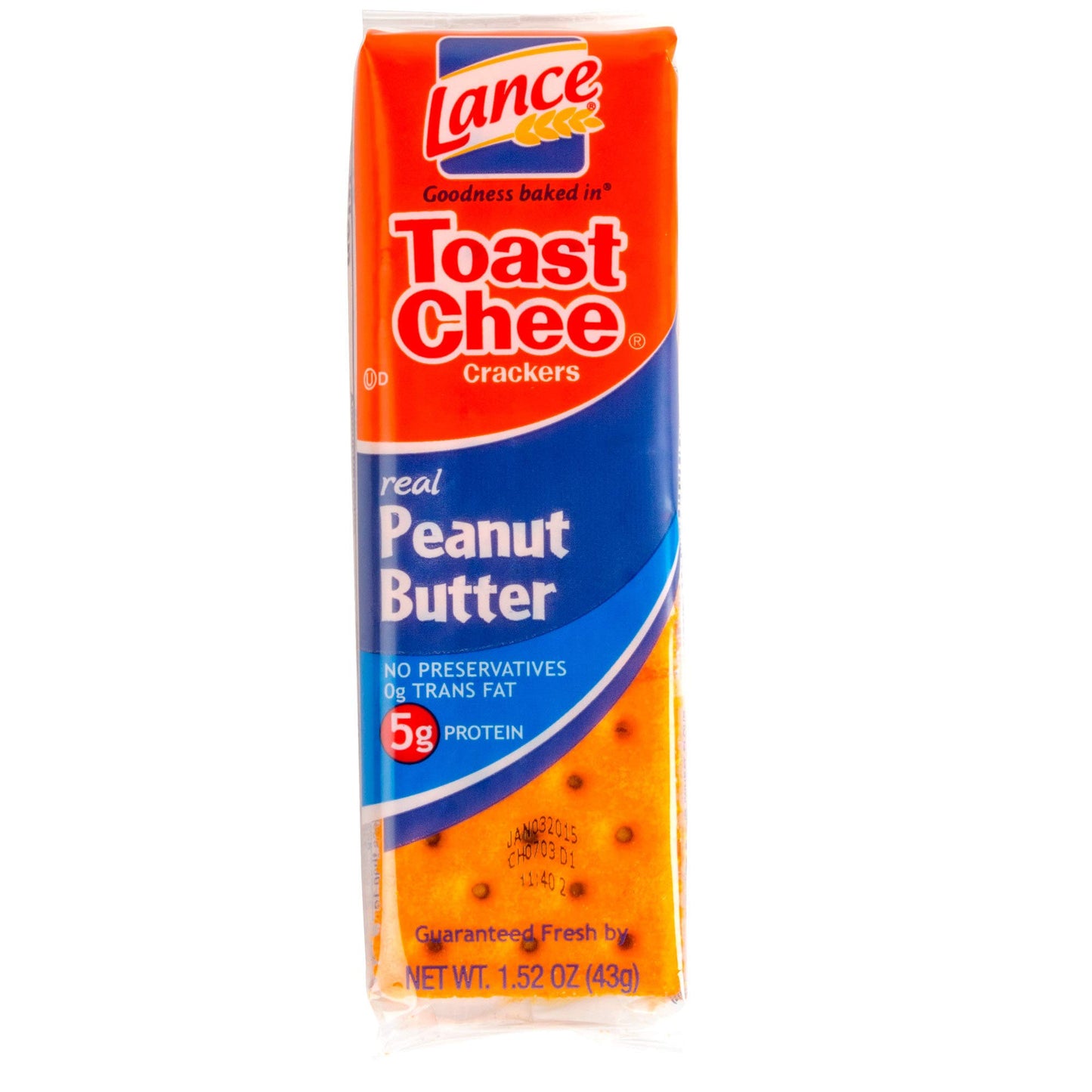Lance Sandwich Crackers, Variety Pack, 3 Flavors, 20 Individually Wrapped Packs, 6 Sandwiches Each