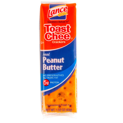 Lance Sandwich Crackers, Variety Pack, 3 Flavors, 20 Individually Wrapped Packs, 6 Sandwiches Each