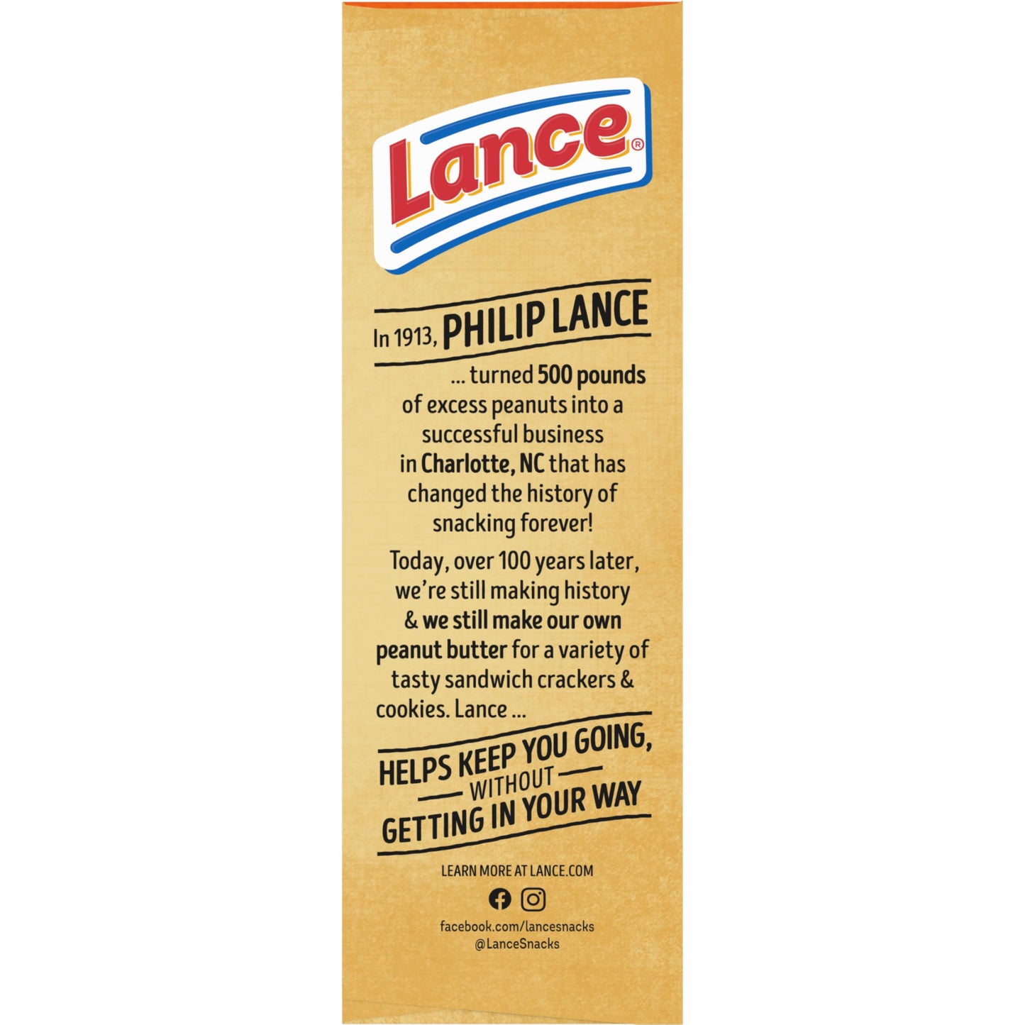 Lance Sandwich Crackers, Variety Pack, 3 Flavors, 20 Individually Wrapped Packs, 6 Sandwiches Each