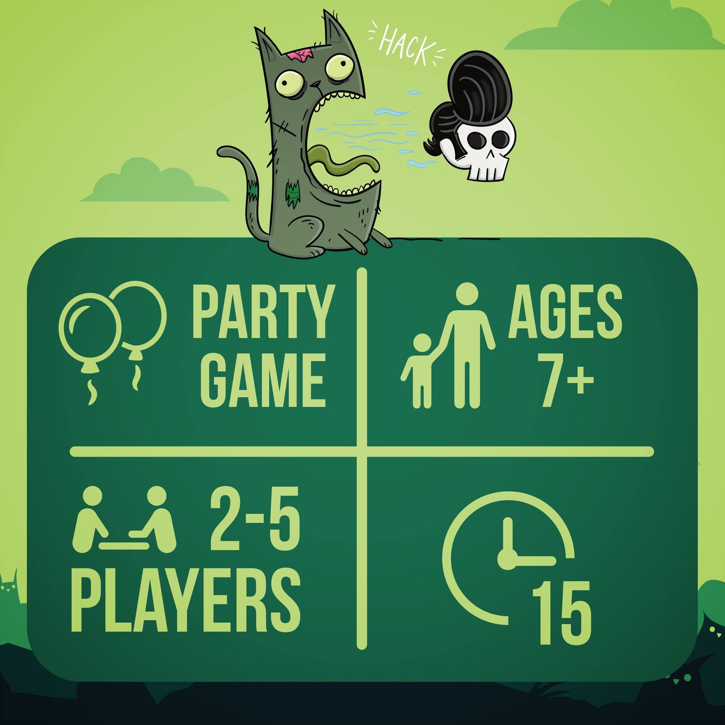 Exploding Kittens Original Edition - 2-5 Players - Ages 7+ - 15 Minutes to Play - High Stakes Card Game - Party Game, Family Game Night, Kid and Adult Card Game