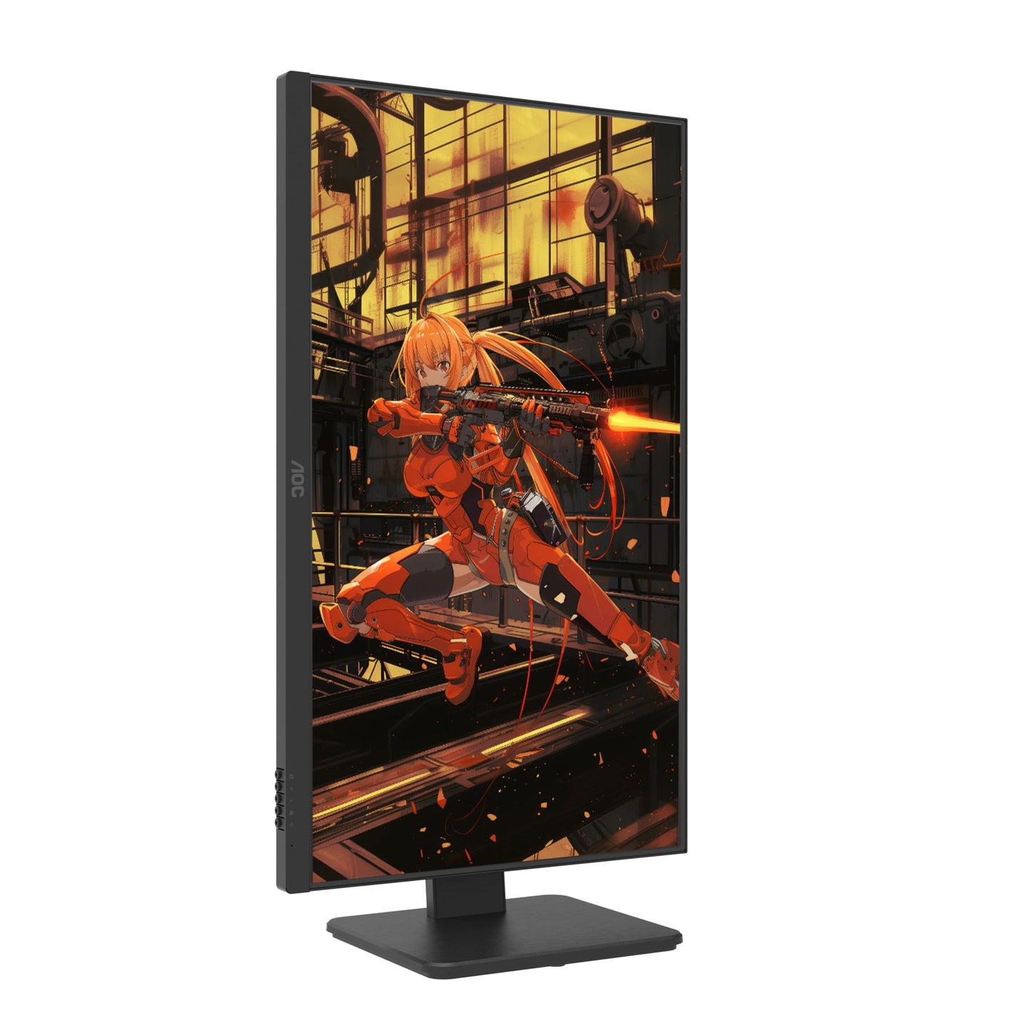 AOC Q32G11ZNE 32" Frameless Gaming Monitor QHD 2560 x 1440, 240Hz, 0.5ms Response time, HDR Ready, Console Gaming Ready, 3-Year Zero Dead Pixel Guarantee, Black