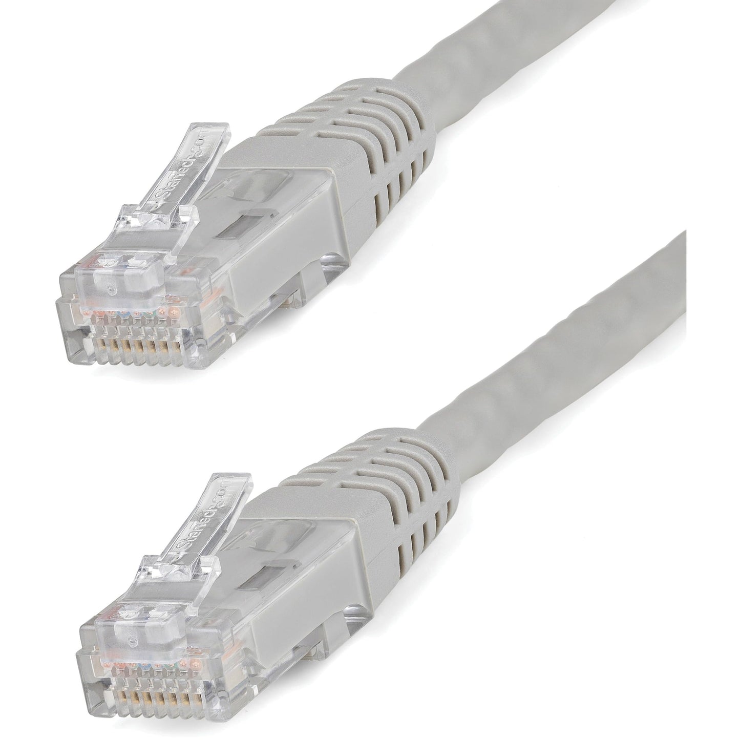 StarTech 6ft CAT6 Ethernet Cable - White CAT 6 Gigabit Ethernet Wire -250Mhz 100W PoE RJ45 UTP Molded Network Patch Cord with Strain Relief (C6PATCH6WH)