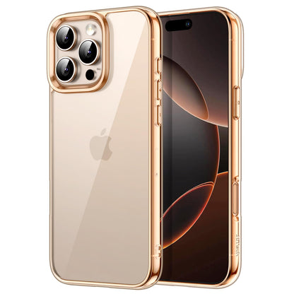 JETech Case for iPhone 16 6.1-Inch, Non-Yellowing Shockproof Phone Bumper Cover, Anti-Scratch Clear Back (Clear)