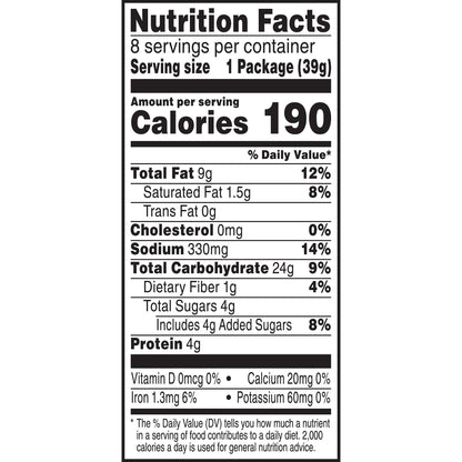 Austin Sandwich Crackers, Single Serve Snack Crackers, Office and Kids Snacks, Peanut Butter on Cheese (12 Trays, 96 Packs)