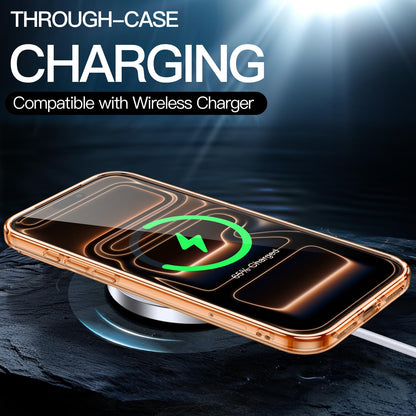 JETech Case for iPhone 17 Pro Max 6.9-Inch, Non-Yellowing Shockproof Phone Bumper Cover, Anti-Scratch Clear Back (Clear)