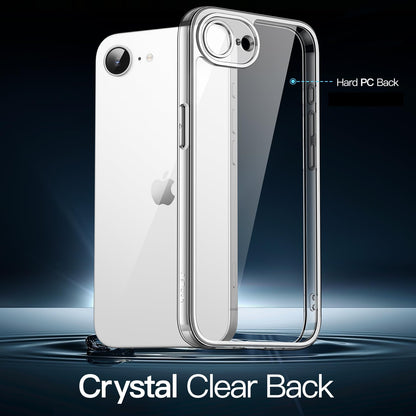 JETech Case for iPhone 16 6.1-Inch, Non-Yellowing Shockproof Phone Bumper Cover, Anti-Scratch Clear Back (Clear)