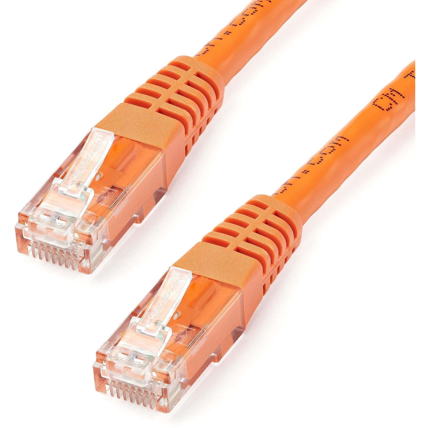StarTech 6ft CAT6 Ethernet Cable - White CAT 6 Gigabit Ethernet Wire -250Mhz 100W PoE RJ45 UTP Molded Network Patch Cord with Strain Relief (C6PATCH6WH)