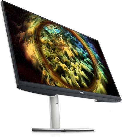 Dell S2721QS Monitor 27 Inch, 4K UHD (3840 x 2160) IPS Display, Ultra-Thin Bezel, AMD FreeSync, HDMI, DisplayPort, VESA Certified - Silver