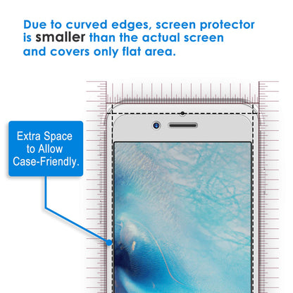 JETech Screen Protector for iPhone 8 Plus and iPhone 7 Plus 5.5-Inch, Tempered Glass Film, 2-Pack