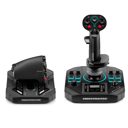 Thrustmaster Sol-R2 HOSAS Dual Flight Joysticks - Hall Effect Technology, 88 Buttons Space Sim Joystick for Flight Simulator - Compatible with PC