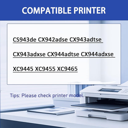73D0W00 Waste Toner Box | Compatible for Lexmark CS943de CX942adse CS943 CX942 CX943 CX944 XC9445 XC9455 XC9465 Series Printer Toner Waste Bottle 1-Pack