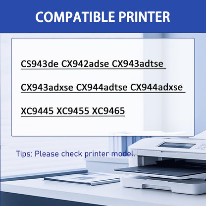73D0W00 Waste Toner Box | Compatible for Lexmark CS943de CX942adse CS943 CX942 CX943 CX944 XC9445 XC9455 XC9465 Series Printer Toner Waste Bottle 1-Pack