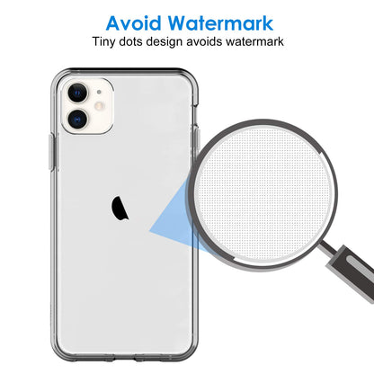 JETech Case for iPhone 11 6.1-Inch, Non-Yellowing Shockproof Phone Bumper Cover, Anti-Scratch Clear Back (Clear)