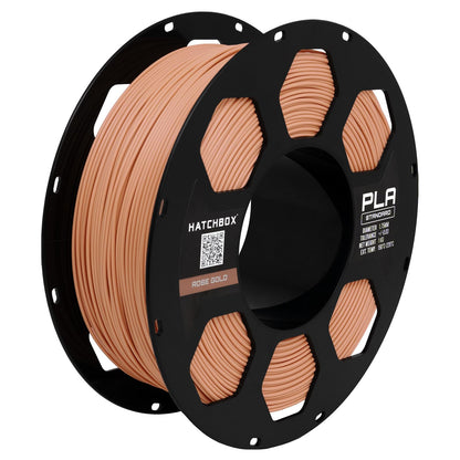 HATCHBOX 1.75mm Black PLA 3D Printer Filament, 1 KG Spool, Dimensional Accuracy +/- 0.03 mm, 3D Printing Filament