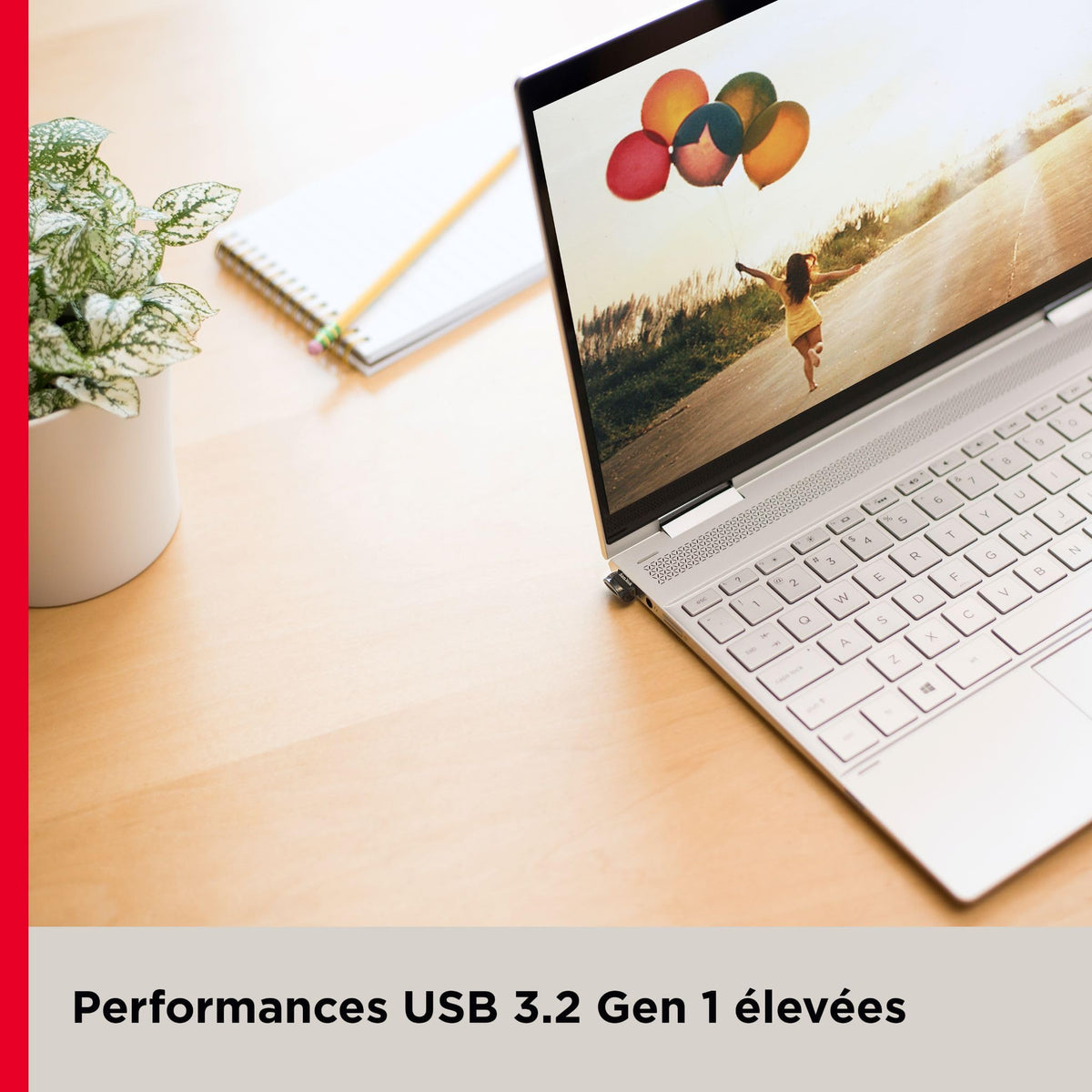 SANDISK 128GB Ultra Fit, USB-A Flash Drive, Up to 130MB/s Read Speeds