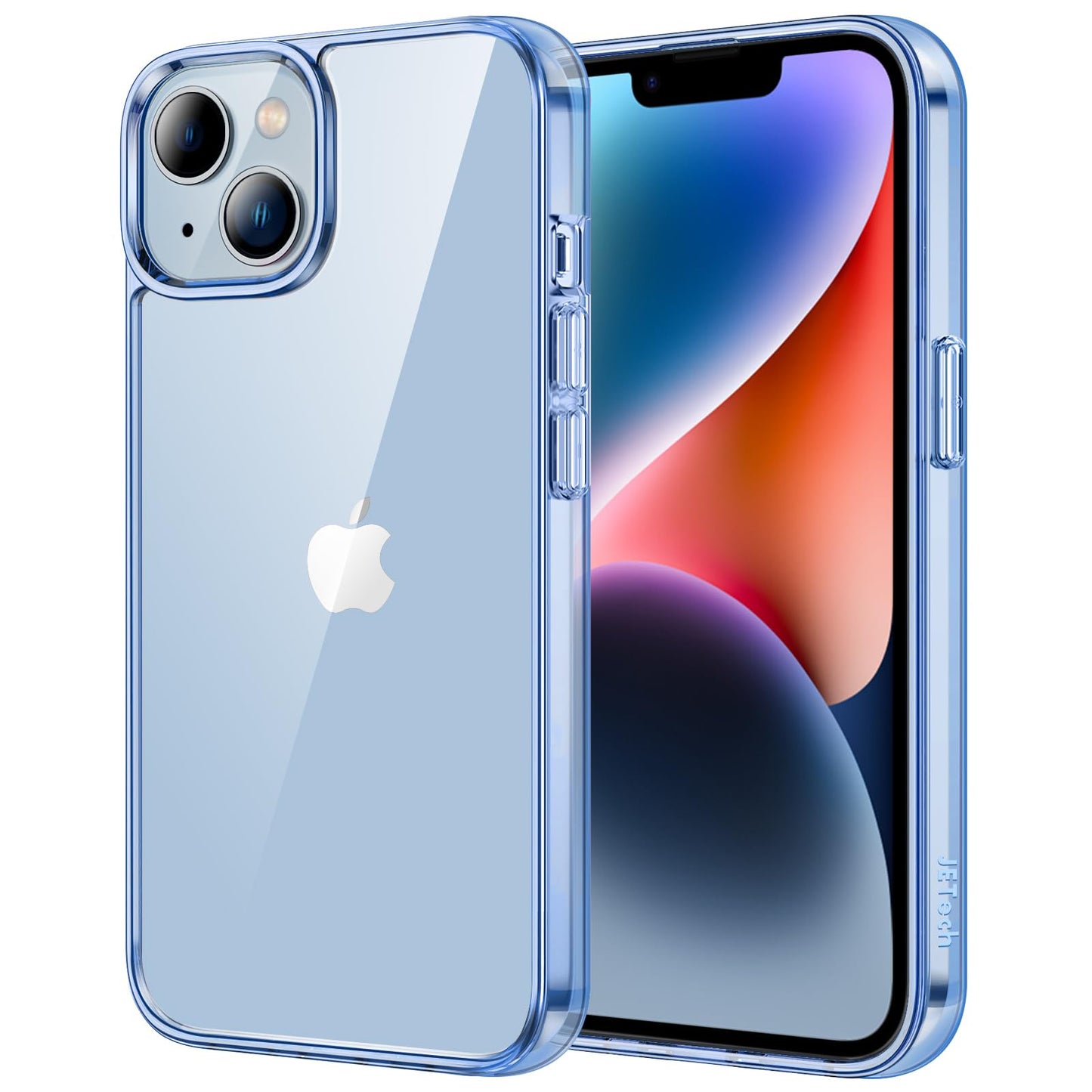 JETech Case for iPhone 14 6.1-Inch, Non-Yellowing Shockproof Phone Bumper Cover, Anti-Scratch Clear Back (Clear)