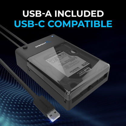 SABRENT USB 3.0 to SATA Hard Drive Docking Station, 2.5/3.5in (EC-DFLT)