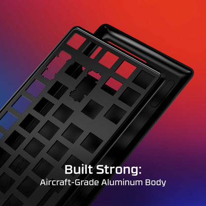 HyperX Alloy Origins 65 - Mechanical Gaming Keyboard – Compact 65% Form Factor - Linear Red Switch - Double Shot PBT Keycaps - RGB LED Backlit - NGENUITY Software Compatible,Black