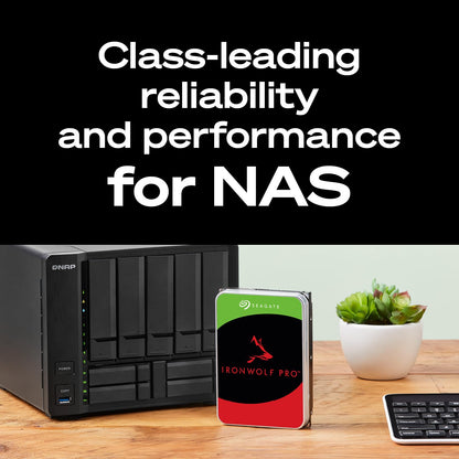Seagate 8TB IronWolf Internal NAS Hard Drive | SATA 6 Gb/s (ST8000VNZ04)