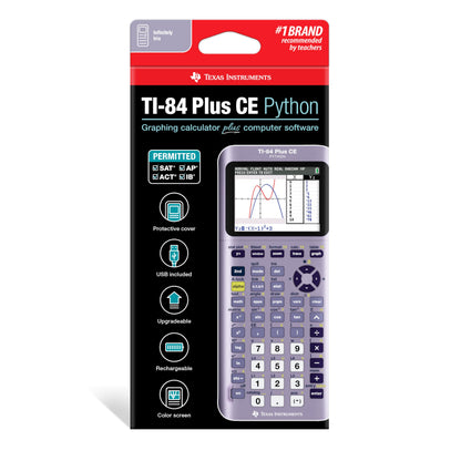 Texas Instruments TI-84 Plus CE Color Graphing Calculator, Black