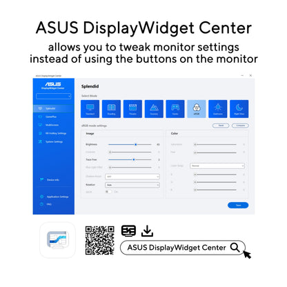 ASUS 27 Inch Desktop Monitor - Full HD (1920 x 1080), IPS, 75Hz, Adaptive-Sync, HDMI, D-Sub, Frameless - VA27EHE