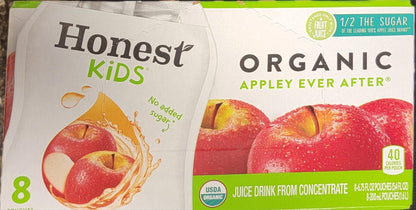 Honest Kids Variety Pack Organic Fruit Juice Drink, 675 fl oz, 32 Pack