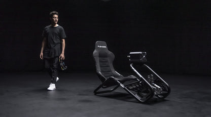 Playseat Trophy Sim Racing Cockpit | High Performance Racing Simulator Cockpit | Supports Direct Drive | Compatible with All Steering Wheels & Pedals on the Market | Supports PC & Console | Black