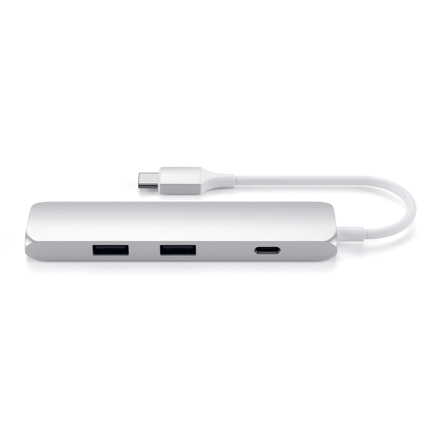 Satechi USB C Hub Multiport Adapter, USB C Docking Station with 4K HDMI, 60W USB C PD Charging, 2 USB-A, for MacBook Pro/Air M1 M2 M3, Dell, HP, Surface, Lenovo - Space Gray