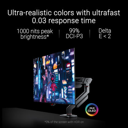 ASUS VG279Q 27" Full HD 1080p IPS 144Hz 1ms (MPRT) DP HDMI DVI Eye Care Gaming Monitor with FreeSync/Adaptive Sync