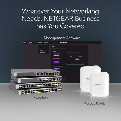 NETGEAR 8-Port Gigabit Ethernet Unmanaged Essentials Switch (GS308) - Home Network Hub, Office Ethernet Splitter, Plug-and-Play, Silent Operation, Desktop or Wall Mount