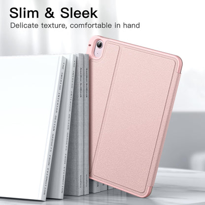 JETech Case for iPad Air 11-Inch M4/M3/M2 (2026/2025/2024), iPad Air 5/4 (2022/2020 5th/4th 10.9-Inch) with Pencil Holder, Slim Folio Stand Protective Tablet Cover, Multi-Angle Viewing (Black)