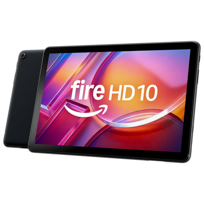 Amazon Fire HD 10 tablet (newest model) built for relaxation, 10.1" vibrant Full HD screen, octa-core processor, 3 GB RAM, 32 GB, Ocean