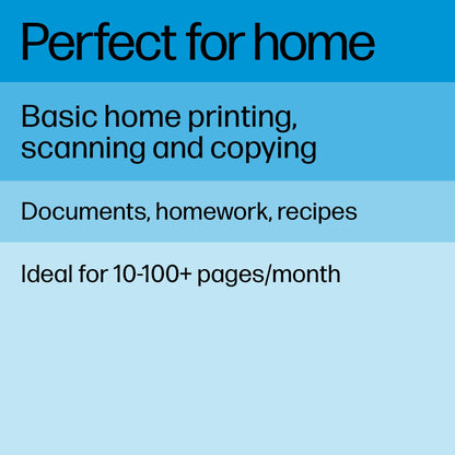 HP DeskJet 2755e Wireless Color Inkjet-Printer, Print, scan, Copy, Easy Setup, Mobile Printing, Best-for Home, 6 Month Instant Ink Trial Included, White (Packaging May Vary)