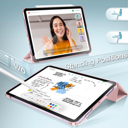 JETech Case ONLY for iPad Air 11-Inch M4/M3/M2 (2026/2025/2024), iPad Air 5/4 (2022/2020 5th/4th Generation 10.9-Inch), Slim Stand Hard Back Shell Cover with Auto Wake/Sleep (Starlight)