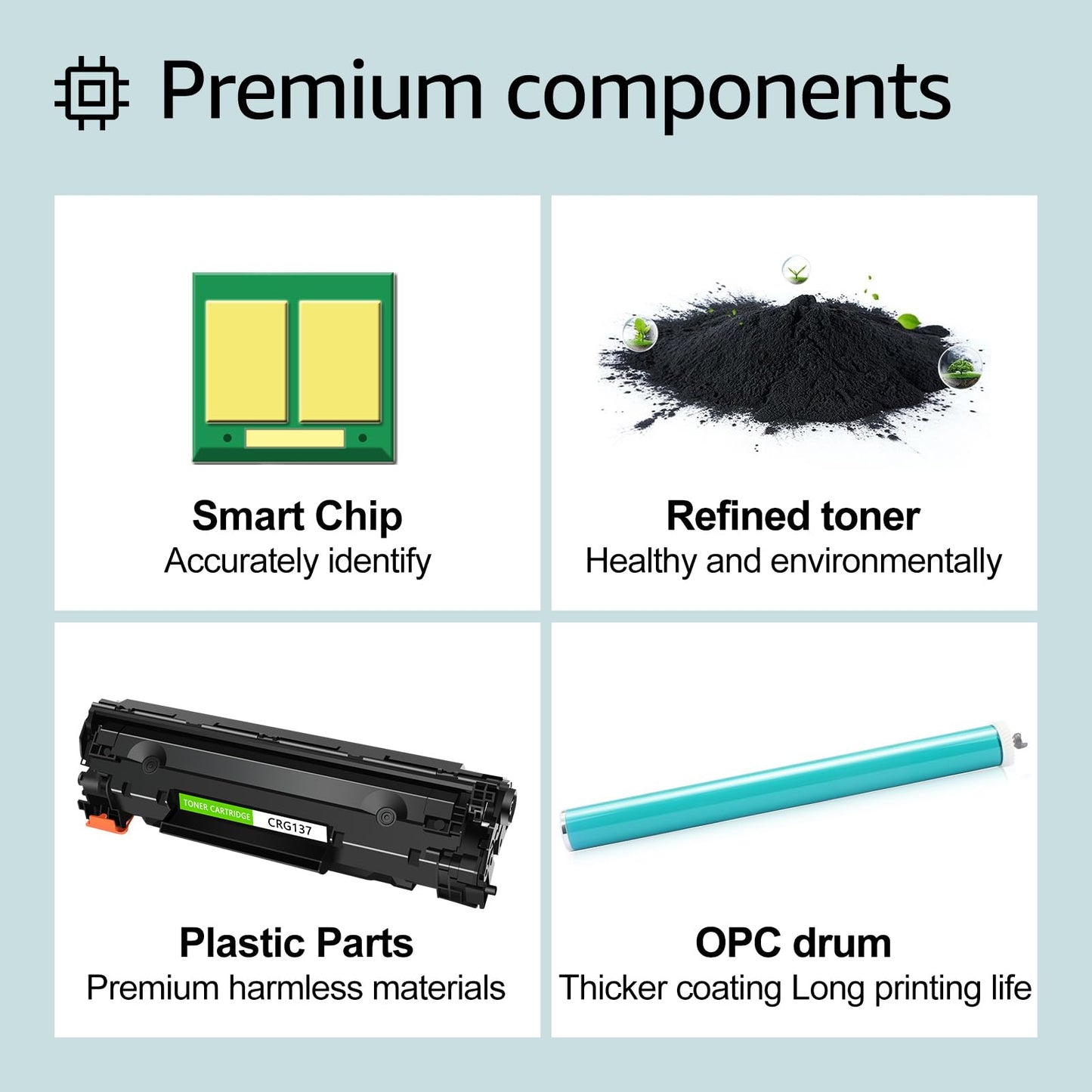 greencycle Compatible Toner Cartridge Replacement for HP 05A CE505A Work with LaserJet P2035 P2035N P2055DN P2030 P2050 P2055D P2055X 2055D Printer (Black, 1-Pack)