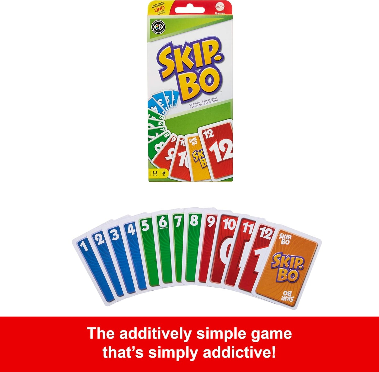 Mattel Games SKIP BO Card Game