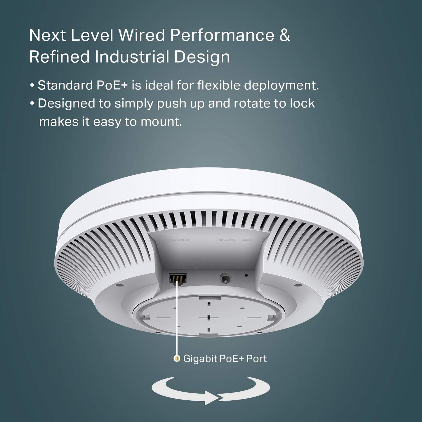 TP-Link EAP225 Omada AC1350 Gigabit Wireless Access Point Business WiFi Solution w/Mesh Support, Seamless Roaming & MU-MIMO PoE Powered SDN Integrated Cloud Access & Omada App White