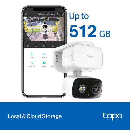 TP-Link Tapo Pan/Tilt Security Camera for Baby Monitor, Pet Camera w/Motion Detection, 1080P, 2-Way Audio, Night Vision, Cloud & SD Card Storage, Works with Alexa & Google Home (Tapo C200)