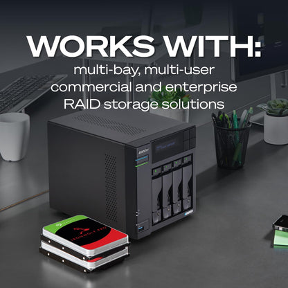 Seagate 8TB IronWolf Internal NAS Hard Drive | SATA 6 Gb/s (ST8000VNZ04)