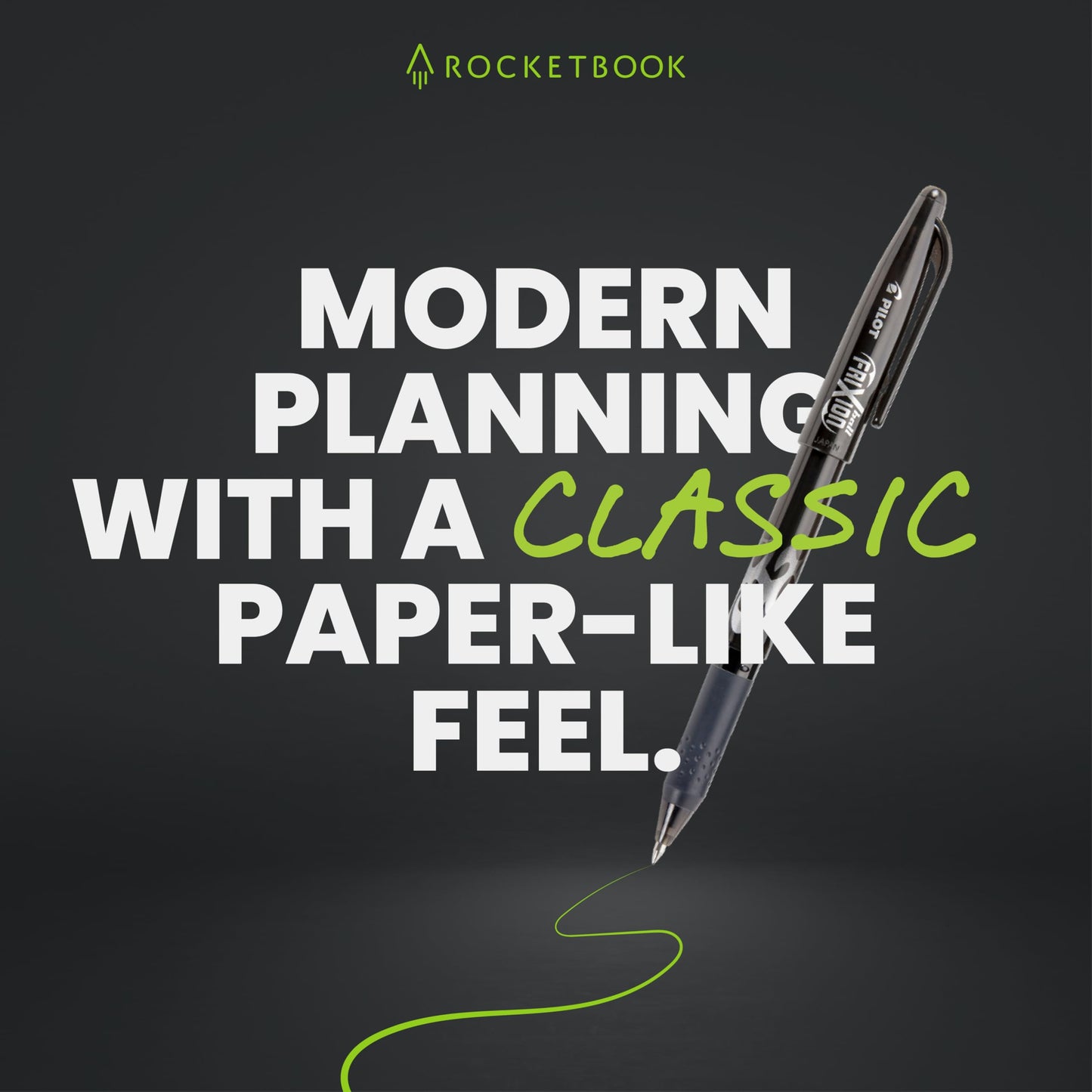 Rocketbook Fusion Hybrid Reusable Planner and Notebook in One, Additional Blank Pages, Goal and Project Tracker, Undated Planner, Letter Size 8.5x11, Black (Pack of 1)